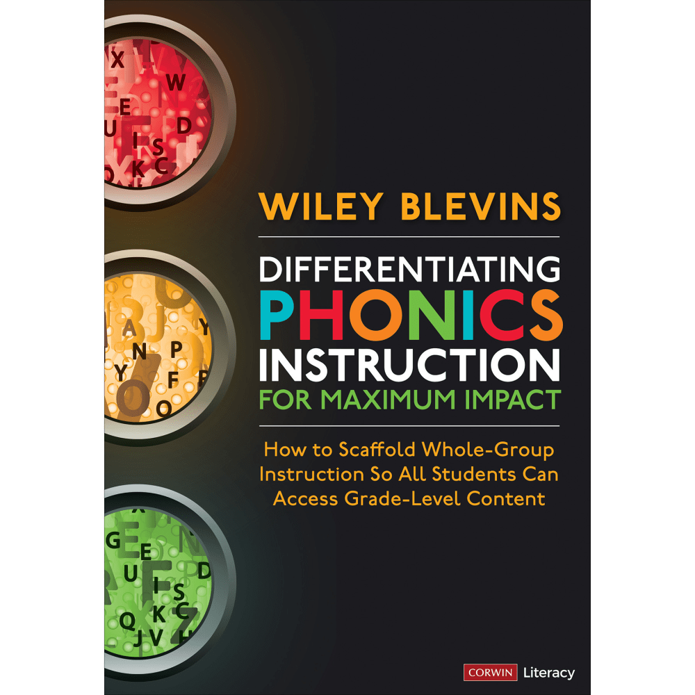 Corwin Differentiating Phonics Instruction for Maximum Impact MPN:COR9781071894279