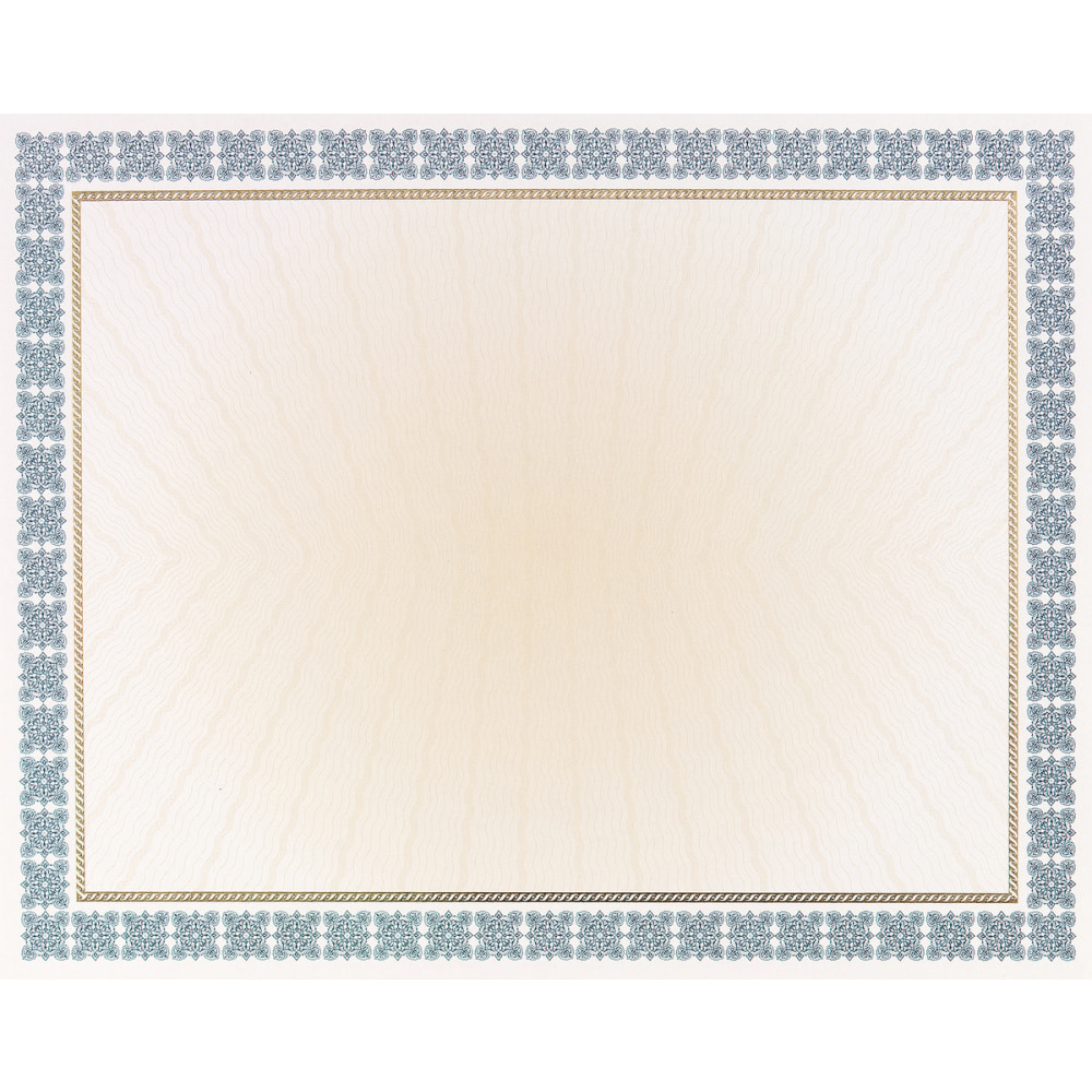 Great Papers! Foil Certificate, 8 1/2in x 11in, Westminster Blue, Pack Of 15 MPN:963024