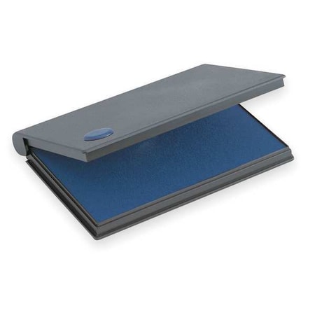 Stamp Pad, Size 2, Color Ink Blue MPN:038789