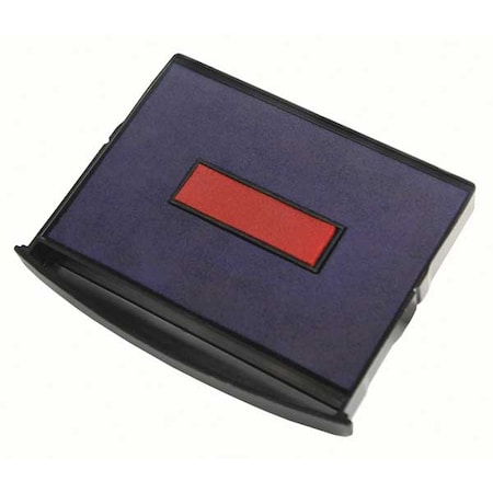 Stamp Pad, Dual Color, Blue/Red MPN:038859