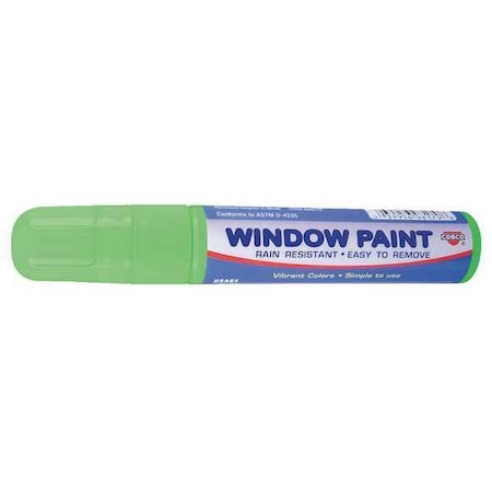 Paint Marker, Extra Large Tip, Green Color Family, Paint MPN:038872