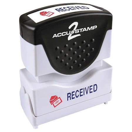 ACCU-STAMP 2 Shutter RECEIVED 2 Color MPN:038909