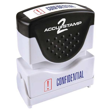 ACCU-STAMP 2 Shutter CONFIDENTIAL 2 Clr MPN:038910
