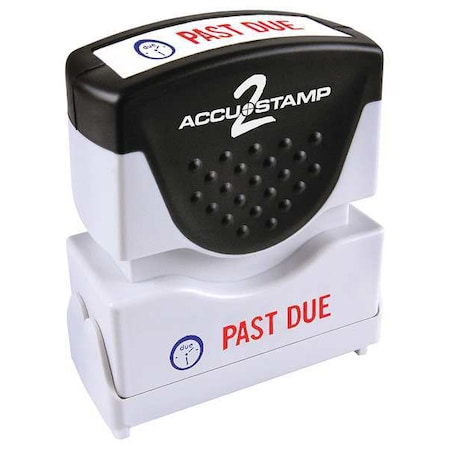 ACCU-STAMP 2 Shutter PAST DUE 2 Color MPN:038919