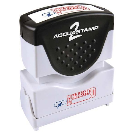 ACCU-STAMP 2 Shutter ENTERED 2 Color MPN:038920