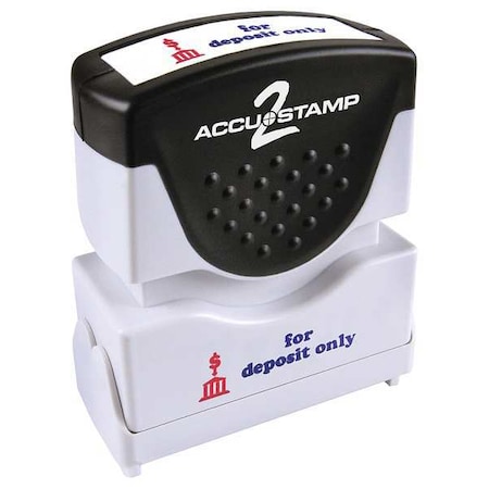 ACCU-STAMP 2 FOR DEPOSIT ONLY 2 Clr MPN:038924