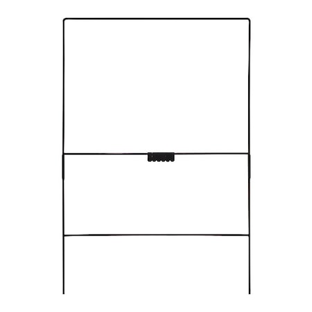 Sign Stake Holder, Metal, 16x22