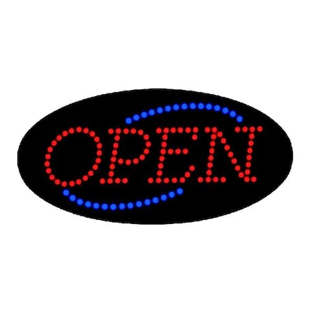 Facility Traffic Sign, 10 in Height, 19 in Width, Plastic, Oval, English MPN:98099