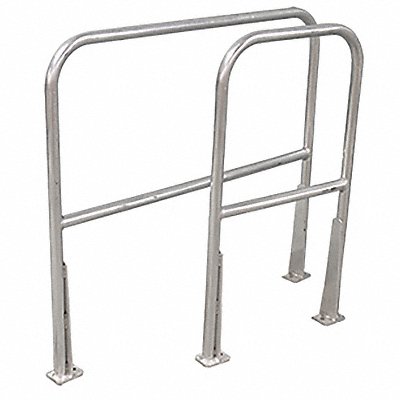 Safety Railing w/ Toe Board 5ft. Alum. MPN:AR5T C50 P6