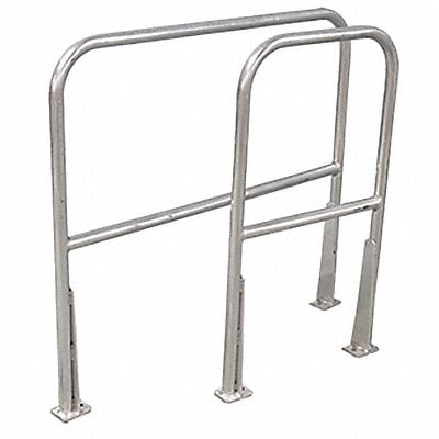 Safety Railing w/ Toe Board 6ft. Alum. MPN:AR6T C50 P6