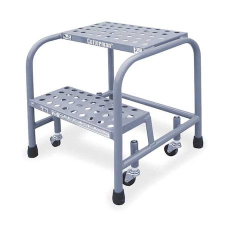 20 in H Steel Rolling Step, 2 Steps, 450 lb Load Capacity MPN:1002N1818A6E10B3C1P1