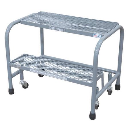 20 in H Steel Rolling Step, 2 Steps, 450 lb Load Capacity MPN:1002N2626A1E10B3C1P1