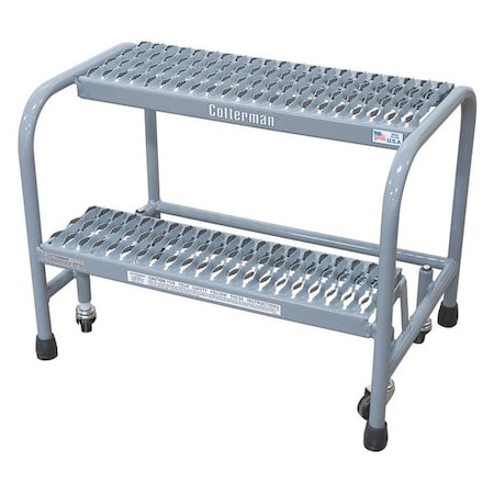 20 in H Steel Rolling Step, 2 Steps, 450 lb Load Capacity MPN:1002N2626A6E10B3C1P1