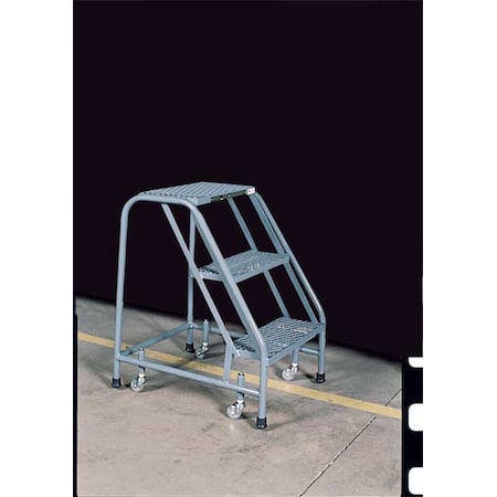 30 in H Steel Rolling Step, 3 Steps, 450 lb Load Capacity MPN:1003N2630A1E10B3C1P6