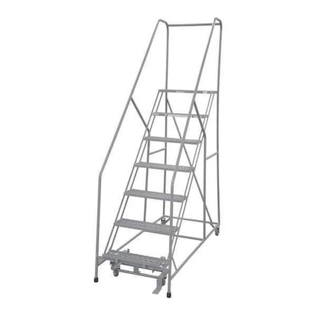 100 in H Steel Rolling Ladder, 7 Steps, 450 lb Load Capacity MPN:1207R2630A6E12B4C1P6