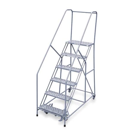 120 in H Steel Rolling Ladder, 9 Steps, 450 lb Load Capacity MPN:1209R2632A3E24B4C1P6