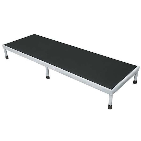 Work Platform, 5 in to 8 in H, 24 in W, 60 in D, Aluminum, 800 lb Load Capacity MPN:1AAWP2460A8 A5-8 B1 P6