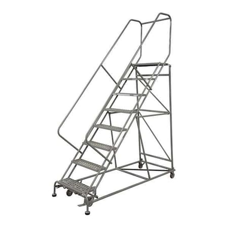120 in H Steel Rolling Ladder, 9 Steps, 800 lb Load Capacity MPN:2609R3232A3E12B4W4C1P6