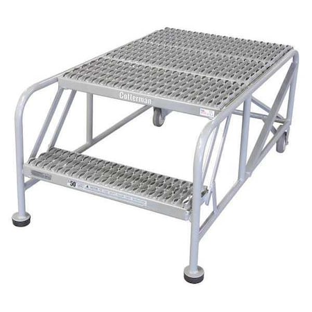 Rolling Work Platform, Steel, 20 in. H MPN:2WP2424A3B8AC1P6