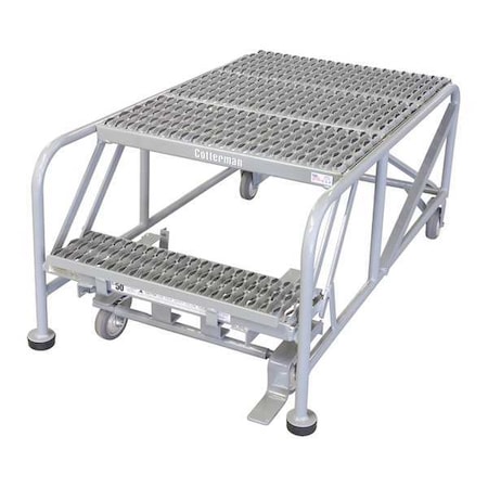 Work Platform, 2 Step, Steel, 20In. H. MPN:2WP2436A3B4B8AC2P6