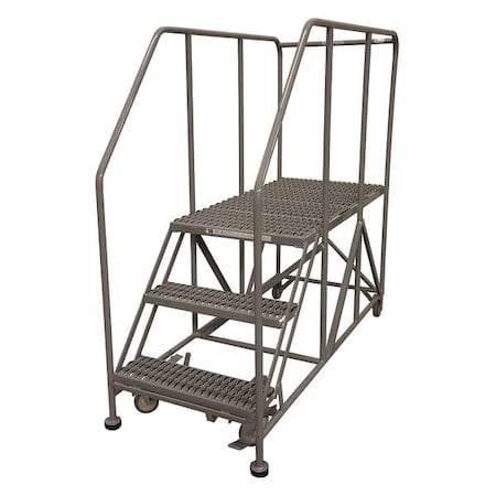 Rolling Work Platform, 60 in.H x 28 in.W MPN:3WP2472RA3B4B8AC1P6