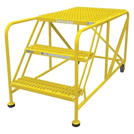 Work Platform, 3 Step, Steel, 30In. H. MPN:3WP3636A3B8AC2P6
