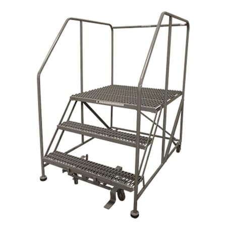 Rolling Work Platform, 60 in.H x 40 in.W MPN:3WP3672RA3B4B8AC1P6