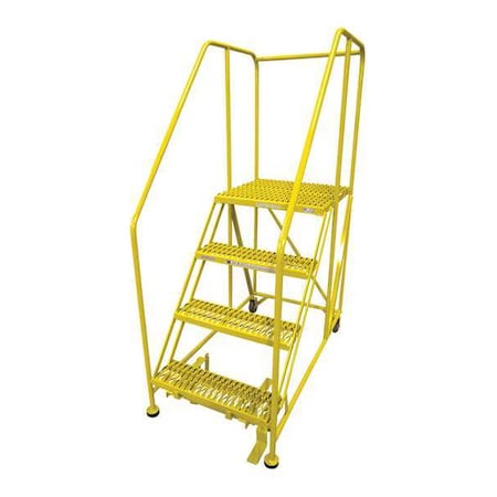 Work Platform, 4 Step, Steel, 70In. H. MPN:4WP2424RA3B4B8AC2P6