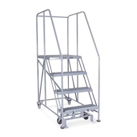 Rolling Work Platform, Single Side, Steel 40 In H MPN:4WP2436RA3B4B8AC1P6