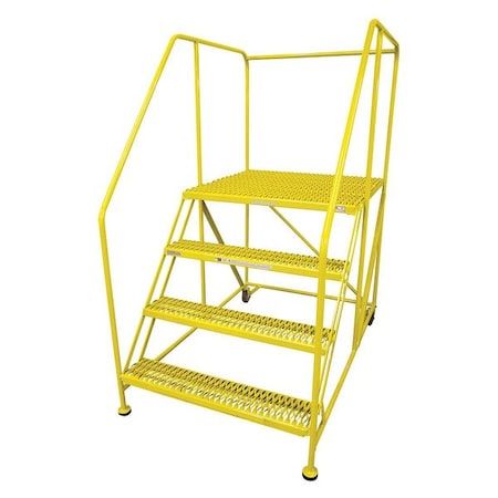 Work Platform, 4 Step, Steel, 70In. H. MPN:4WP3636RA3B8AC2P6