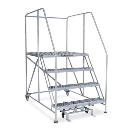 Work Platform, Rolling, Steel, 40 In H MPN:4WP3660RA3B4B8AC1P6