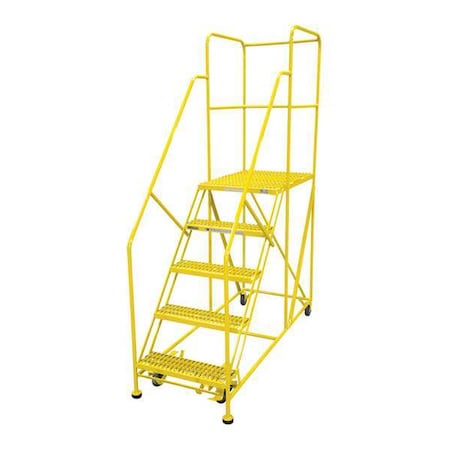 Work Platform, 5 Step, Steel, 86In. H. MPN:5WP2436RA3B4B8AC2P6
