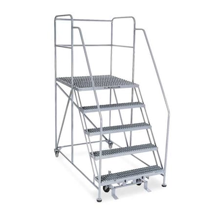 Rolling Work Platform, Single Side, Steel 50 In H MPN:5WP3636RA3B4B8AC1P6