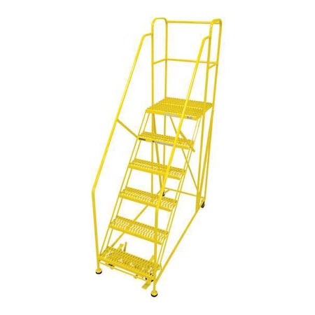 Work Platform, 6 Step, Steel, 96In. H. MPN:6WP3636RA3B4B8AC2P6
