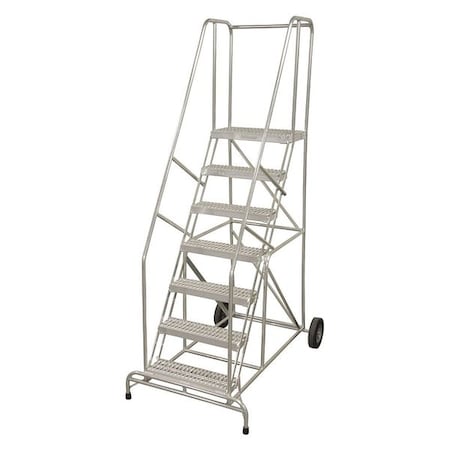 110 in H Aluminum Wheelbarrow Ladder, 8 Steps, 350 lb Load Capacity MPN:AW08R2636A4C50P6