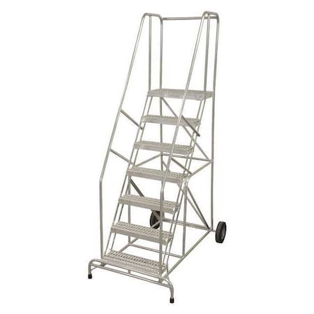 120 in H Aluminum Wheelbarrow Ladder, 9 Steps, 350 lb Load Capacity MPN:AW09R2636A4C50P6
