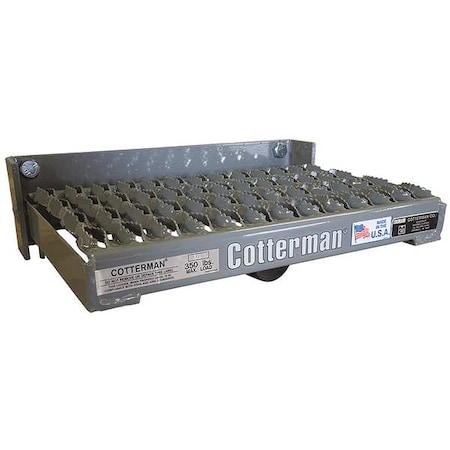 Spring Loaded Fold-Up Step, 4 In. H MPN:FUS101SA3C1P1