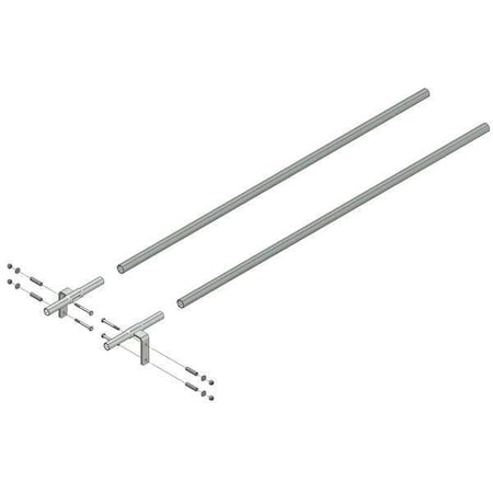 Track Section, 3 ft., Steel MPN:GT1003-DT-KIT