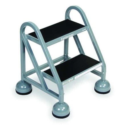 22 in H Steel Rolling Step, 2 Steps, 450 lb Load Capacity MPN:ST-200 A2 C1 P5
