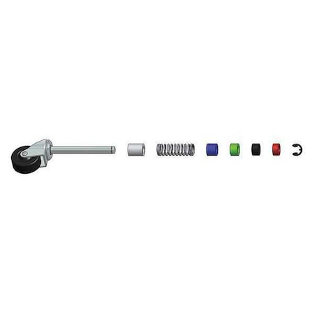 Ladder Replacement Caster Kit, 16-27 lb. MPN:SU9093