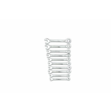 Comb Wrench 10 Pc Set - Mini SAE FP Coug MPN:E787
