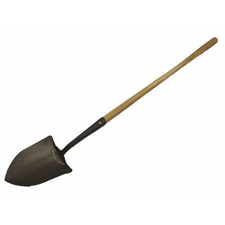 Fire Shovel, High Carbon Steel Blade, 38 in L Gray Wood Handle MPN:FFSHOSS38 FSS