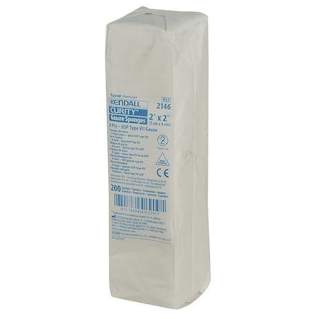Sponge, Non-Sterile, White, Gauze, PK200 MPN:KCGS019146