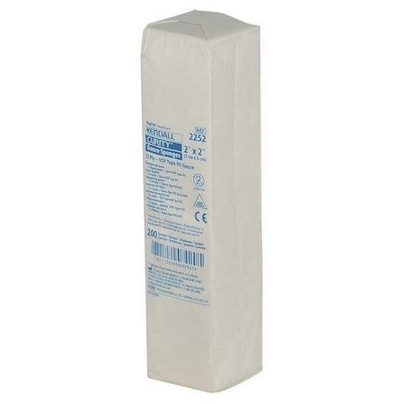 Sponge, Non-Sterile, White, Gauze, PK200 MPN:KCGS019252