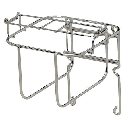 Locking Wall Mount Bracket, Steel, Silver MPN:GLWB100926
