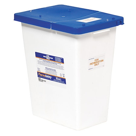 Sharps Container, 8 Gal., Hinged Lid, PK2 MPN:KKPS100850