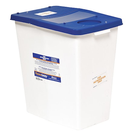 Sharps Container, 12 Gal., Hinged, PK2 MPN:KKPS100860