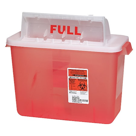 Sharps Container, 2 Gal., Sharpstar, PK2 MPN:S2GS100534