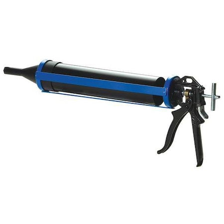 Caulk Gun, 32 oz Container Size, Steel, 12:01, Full Barrel Frame MPN:41006