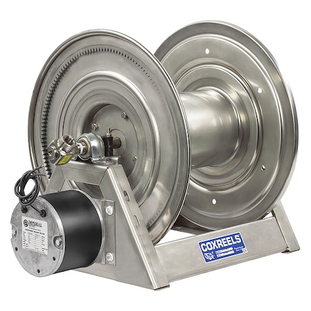 Hose Reel, Motorized, 1/2 in (F)NPT, 100 ft MPN:1125-4-100-E-SP